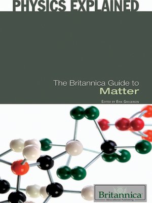 cover image of The Britannica Guide to Matter